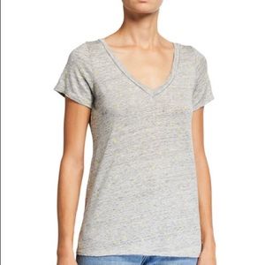 Chaser Tiny Peace Sign Short-Sleeve Heathered Tee